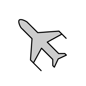 365 Retail Markets Airplane Icon